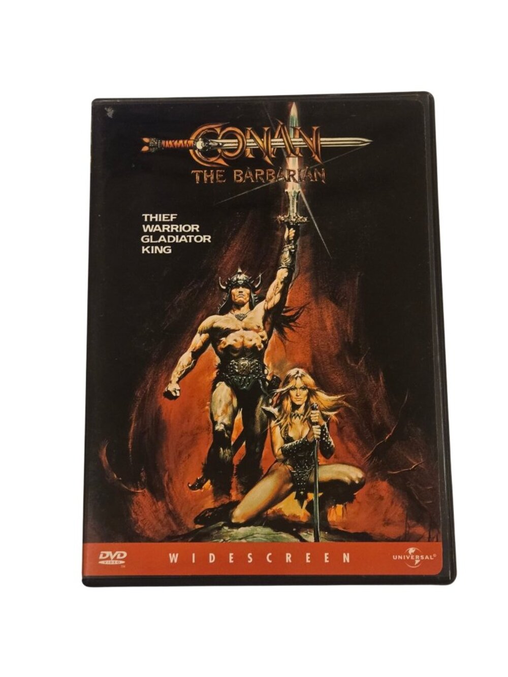 Conan The Barbarian Widescreen DVD 1998 Arnold Schwarzenegger James Earl Jones
